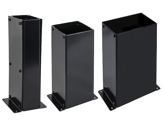 Black Powder Coated Steel Console For All B-Series Triple Lever Control
