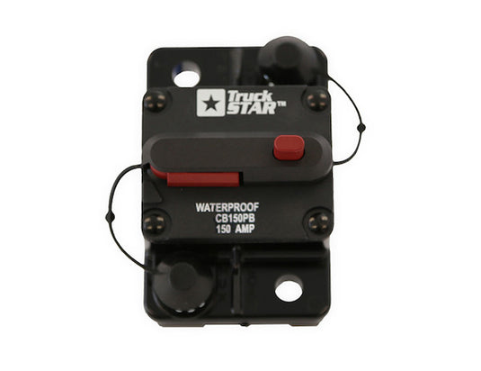 150 Amp Circuit Breaker With Manual Push-to-Trip Reset