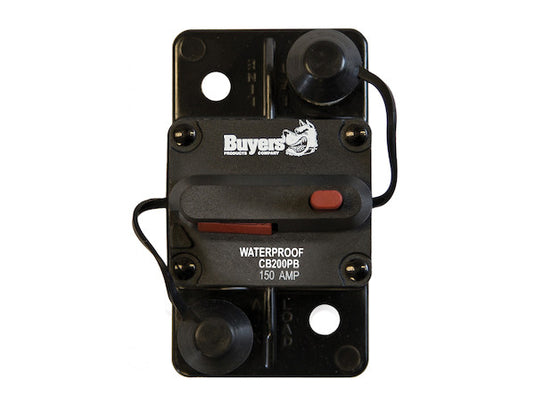 200 Amp Circuit Breaker With Manual Push-to-Trip Reset With Large Frame