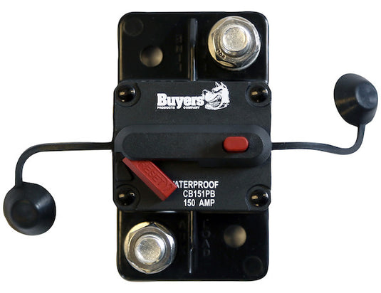 150 Amp Circuit Breaker With Manual Push-to-Trip Reset With Large Frame