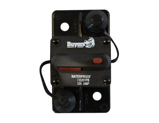 200 Amp Circuit Breaker With Manual Push-to-Trip Reset With Large Frame