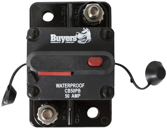 50 Amp Circuit Breaker With Manual Push-to-Trip Reset