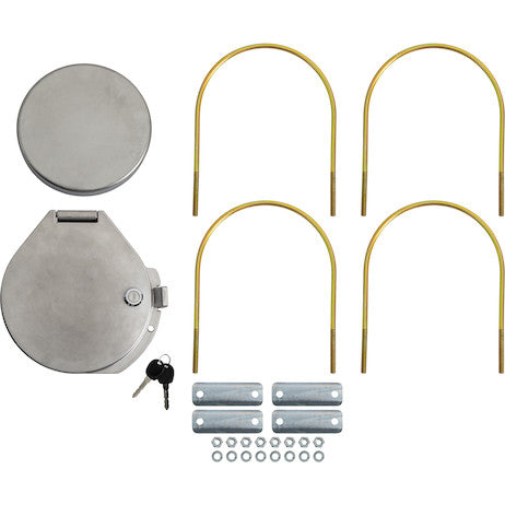 Load image into Gallery viewer, 8 Inch Locking Conduit Carrier Kit, Natural Finish
