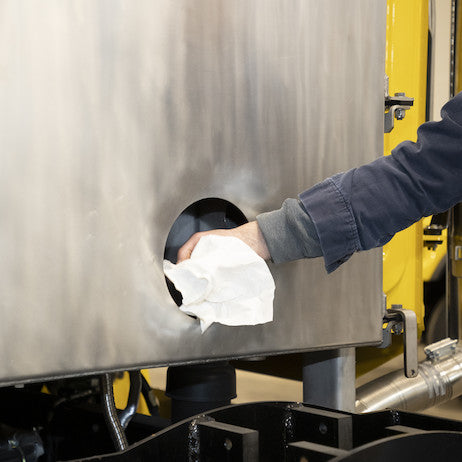Load image into Gallery viewer, 8 Inch Stainless Steel Reservoir Cleanout Plate Assembly
