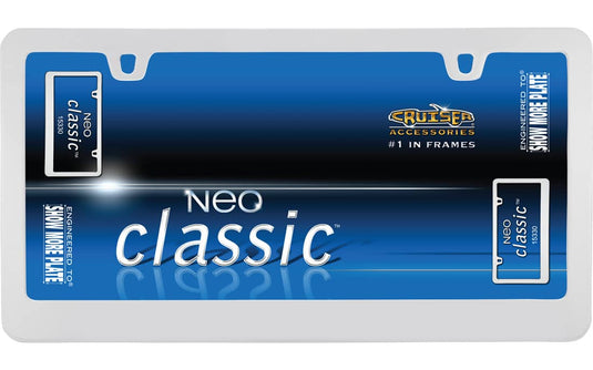 Cruiser Accessories L/Plate Frm Neo Classic Chrome - CRZ-15330 - Absolute Autoguard