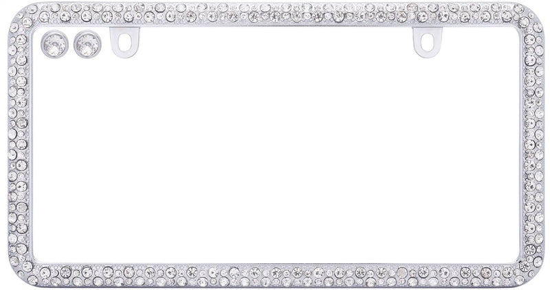Load image into Gallery viewer, Cruiser Accessories L/Plate Frm Elegance Chrome Clear with Fastener Caps - CRZ-16330 - Absolute Autoguard
