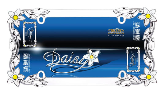 Cruiser Accessories L/Plate Frm Daisy Chrome - CRZ-19130 - Absolute Autoguard