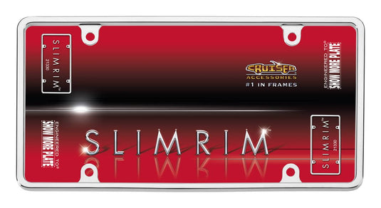 Cruiser Accessories L/Plate Frm Slim Rim Chrome - CRZ-21330 - Absolute Autoguard