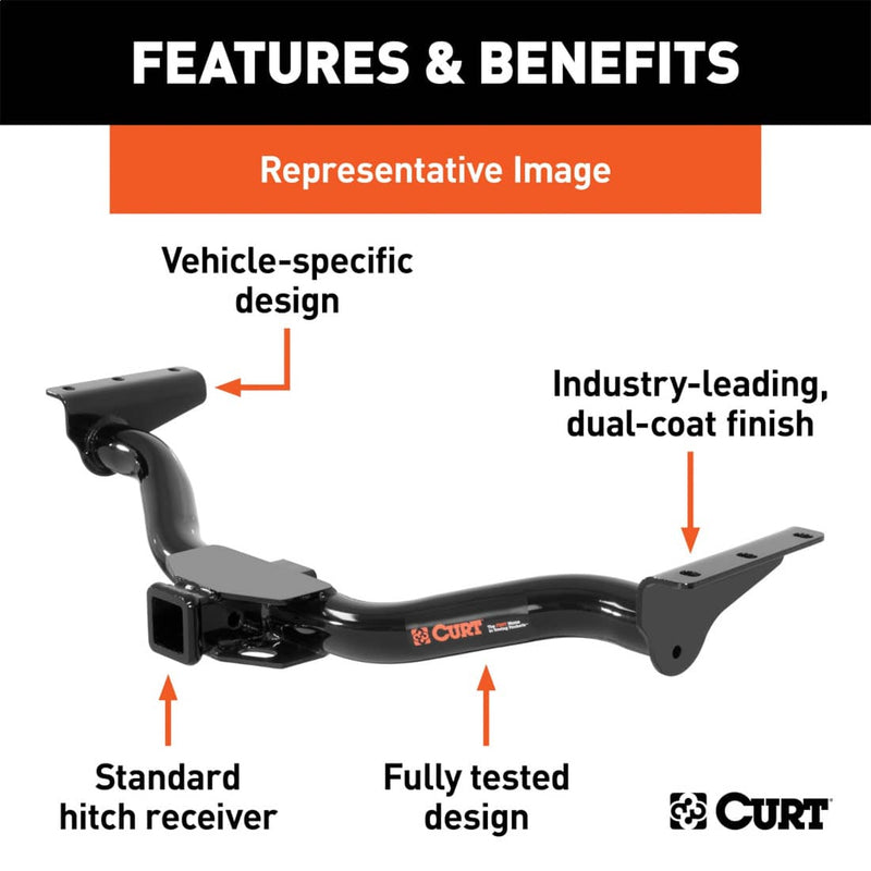 Load image into Gallery viewer, CURT Class 3/4 Hitch with 2-Inch Receiver — 2010-2015 Hyundai &amp; Kia - CUR-13066 - Absolute Autoguard
