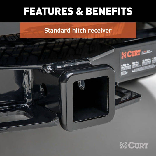 CURT Class 3/4 Hitch with 2-Inch Receiver — 2016-2022 Lexus RX/RX Hybrid - CUR-13515 - Absolute Autoguard