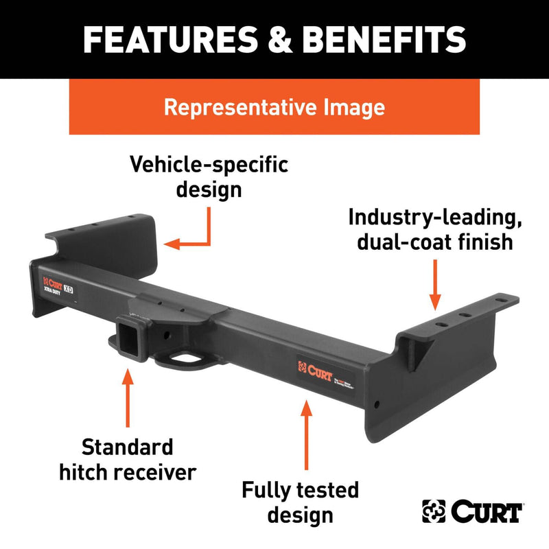 Load image into Gallery viewer, CURT Class 5 Hitch with 2-Inch Receiver — 1996-2026 Chevrolet &amp; GMC - CUR-15320 - Absolute Autoguard

