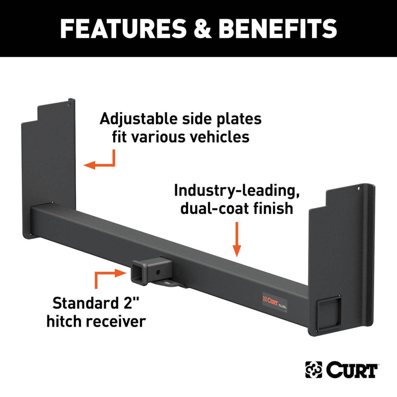 Load image into Gallery viewer, CURT Universal Weld-on Trailer Hitch - 18" to 60" Frames Class 5 with 2-Inch Receiver - CUR-15903 - Absolute Autoguard

