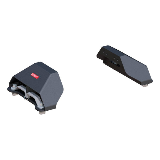 CURT Puck System 5th Wheel Legs (25K), 8' Bed with 5th Wheel Prep Package (F-250 Super Duty, F-350 Super Duty); With 5th Wheel Prep Package (F-450 Super Duty) - 2011-2027 Ford F-250 Super Duty/F-350 Super Duty/F-450 Super Duty