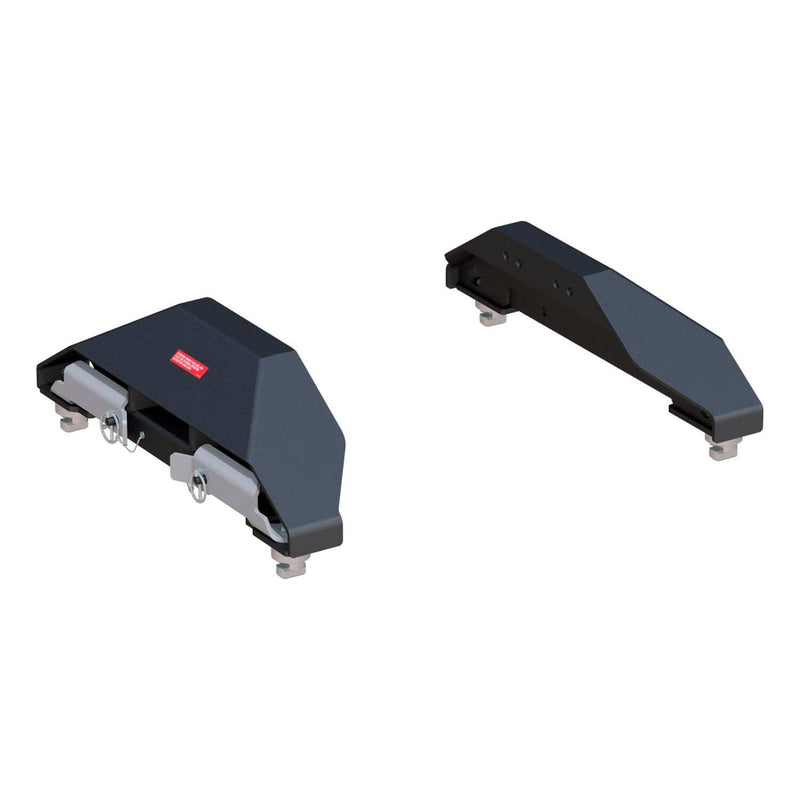 Load image into Gallery viewer, CURT Puck System 5th Wheel Legs (25K), 8' Bed with 5th Wheel Prep Package - 2016-2019 Chevrolet Silverado 2500 HD/3500 HD &amp; GMC Sierra 2500 HD/3500 HD

