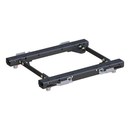 CURT Puck System 5th Wheel Rails (30K), With 5th Wheel Prep Package - 2016-2019 Chevrolet Silverado 2500 HD/3500 HD & GMC Sierra 2500 HD/3500 HD