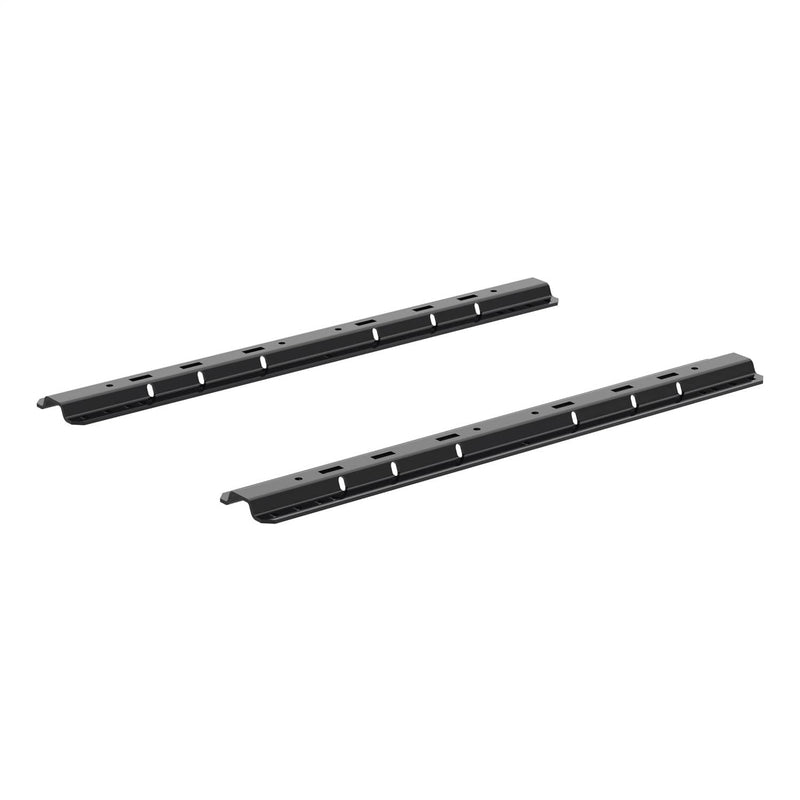 Load image into Gallery viewer, CURT Universal 5th Wheel Base Rails, 25K (Gloss Black, Part 16104)
