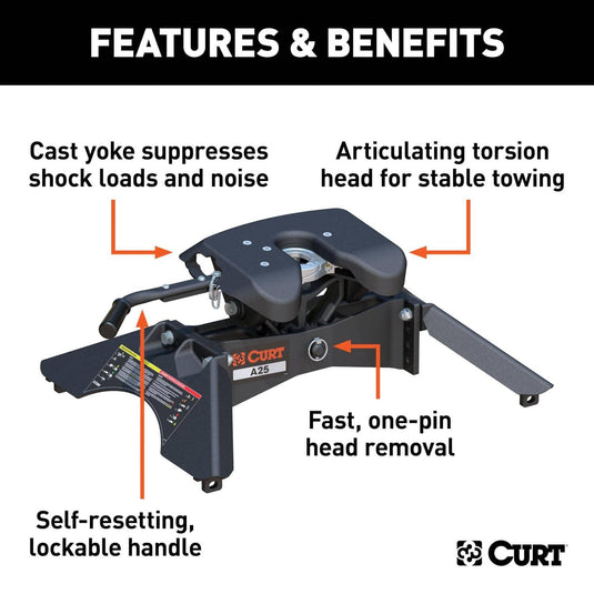 CURT A25 5th Wheel Hitch