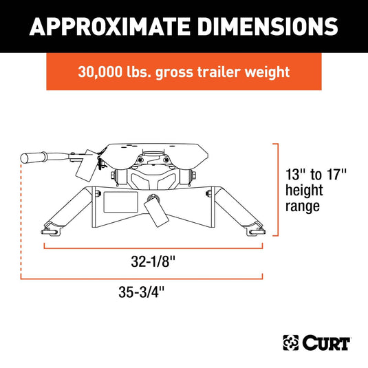 CURT A30 5th Wheel Hitch