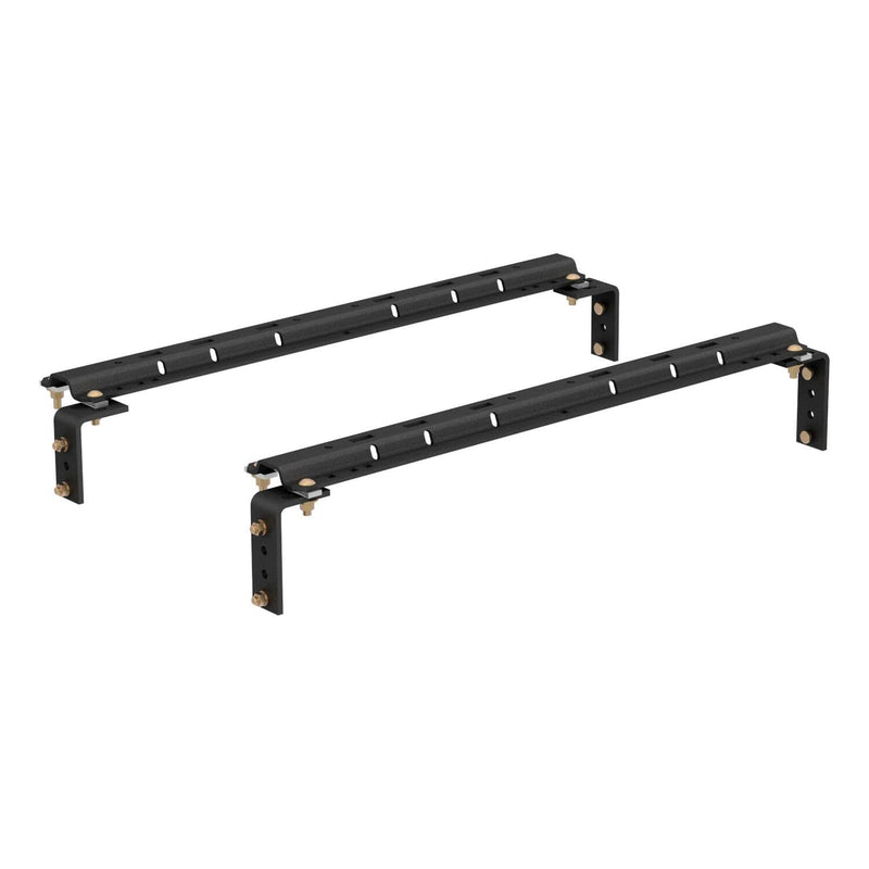 Load image into Gallery viewer, CURT Universal 5th Wheel Base Rails, 25K (Carbide Black, Part 16200)
