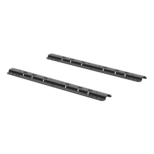 CURT Universal 5th Wheel Base Rails, 25K (Carbide Black, Part 16204)