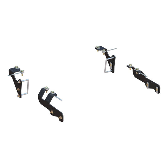 CURT Custom 5th Wheel Brackets, Excluding TRX or Multifunction Tailgate - 2019-2027 Ram 1500