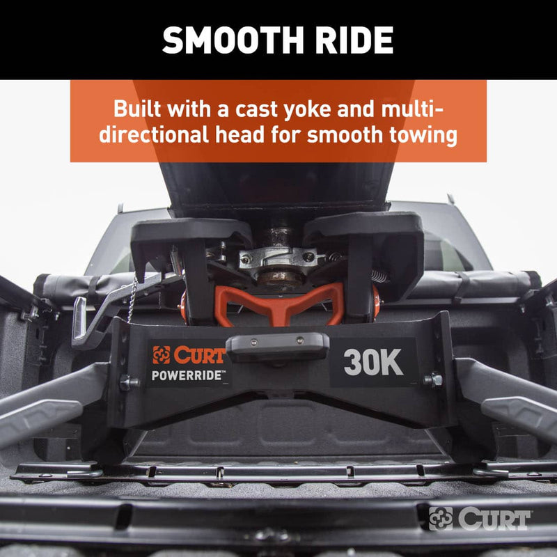 Load image into Gallery viewer, CURT PowerRide 30K 5th Wheel Hitch
