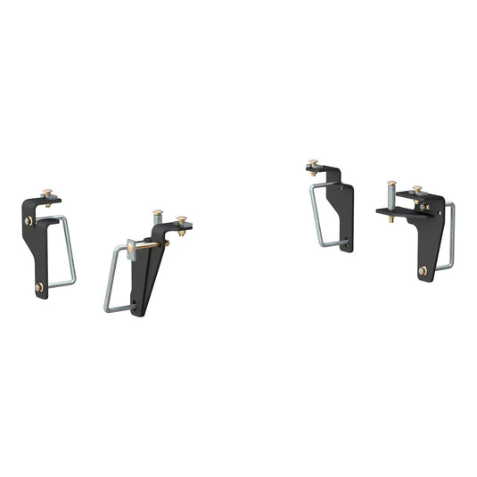 CURT Custom 5th Wheel Brackets, Excluding 5th Wheel Prep Package (Ram 3500) - 2013 Ram 2500, 2013-2027 Ram 3500
