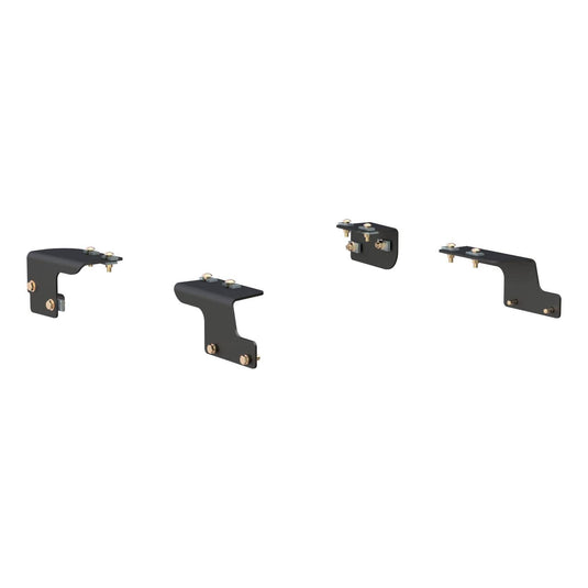 CURT Custom 5th Wheel Brackets (Drilling Required), 6.5' Bed, Excluding Crew Cab Pickup; No Extended Crew Cab - 2007-2021 Toyota Tundra