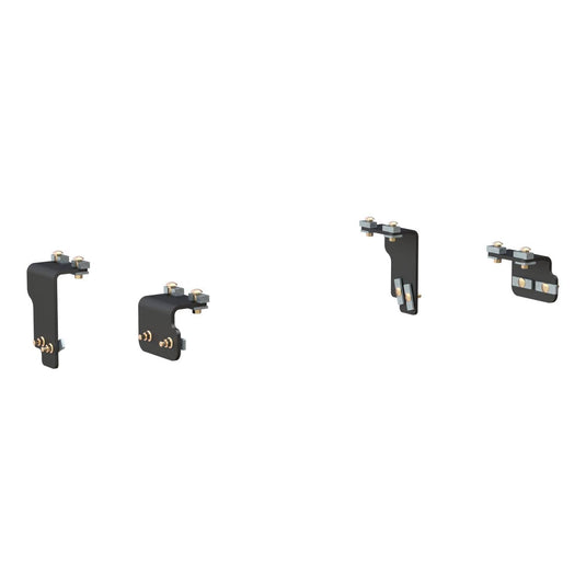 CURT Custom 5th Wheel Brackets (Drilling Required) - 2004-2015 & 2017-2024 Nissan Titan