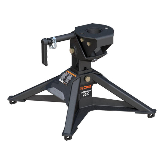CURT CrossWing 20K 5th Wheel Hitch for Industry-Standard Rails