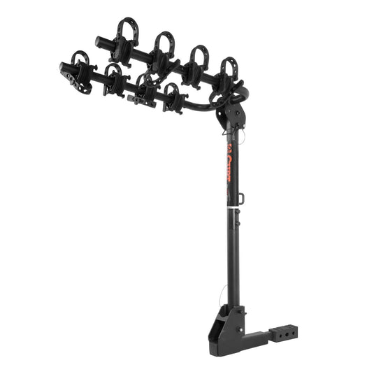 CURT Extendable Hitch-Mounted Bike Rack (2 or 4 Bikes, 1-1/4" or 2" Shank)