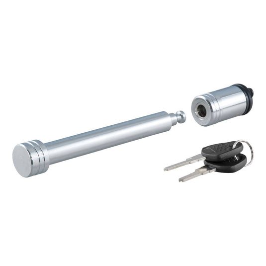 CURT 5/8" Hitch Lock (3" Receiver, Barbell, Chrome)