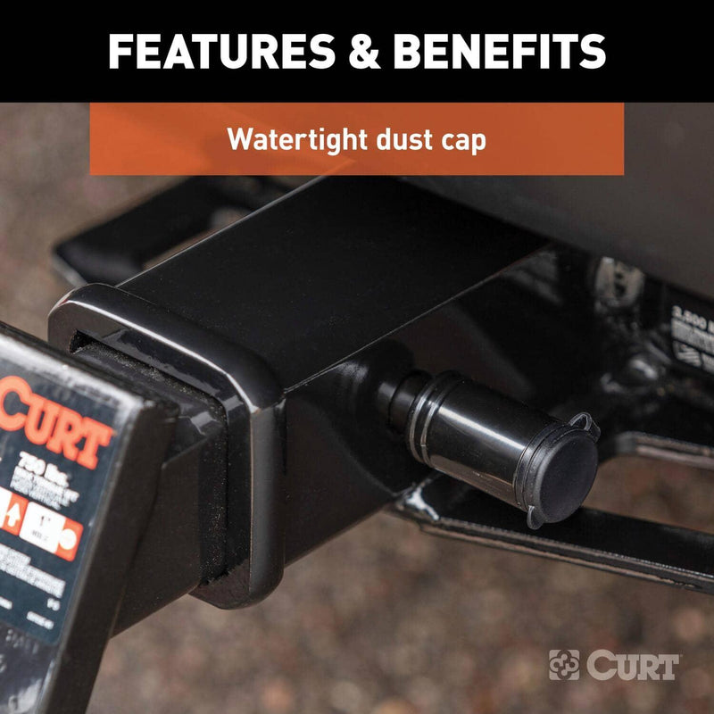 Load image into Gallery viewer, CURT 5/8" Hitch Lock (2" Receiver, Barbell, Black)
