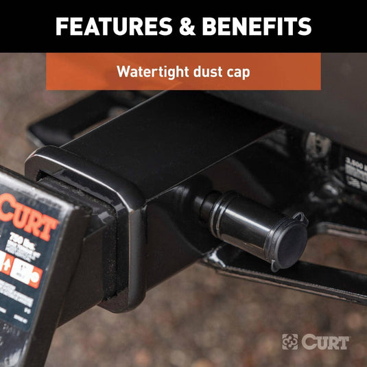 CURT 5/8" Hitch Lock (2" Receiver, Barbell, Black)