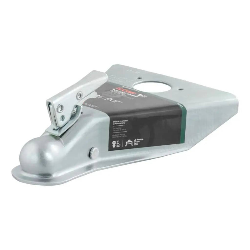 Load image into Gallery viewer, CURT 2" A-Frame Coupler with Posi-Lock (5,000 lb, Zinc)
