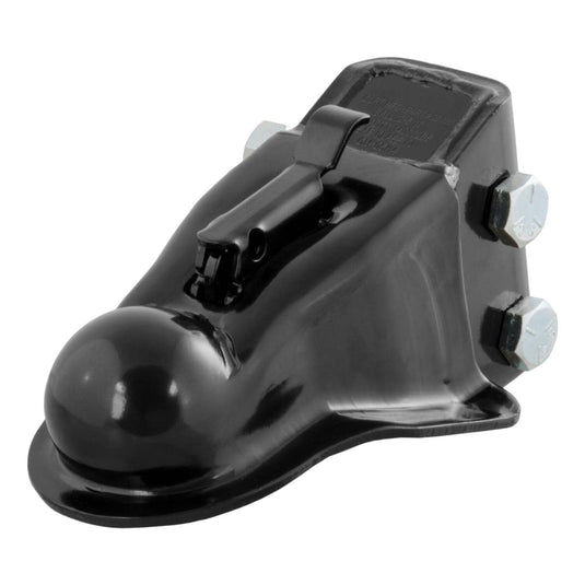 CURT 2-5/16" Channel-Mount Coupler with Easy-Lock (14,000 lb, Black)