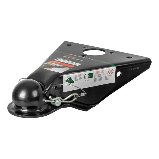 CURT QuickPin No-Latch 2-5/16" A-Frame Trailer Coupler, 14,000 lb