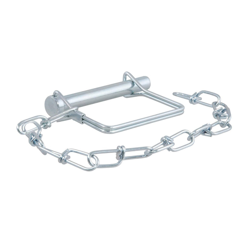 Load image into Gallery viewer, CURT 3/8" Safety Pin with 12" Chain (2-3/4" Pin Length)
