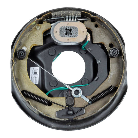 CURT Forward Self-Adjusting Trailer Brake Assembly, 10" x 2-1/4", 4 Bolt, Left