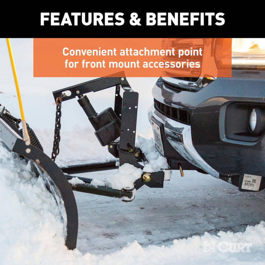 CURT Front Receiver — 2009-2017 Ford & Lincoln - CUR-31068 - Absolute Autoguard