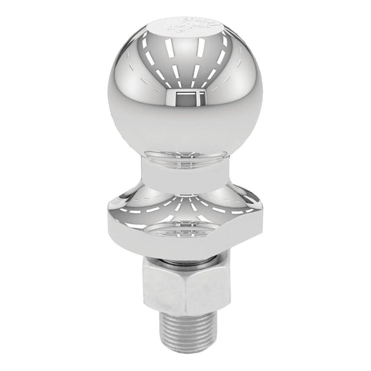 CURT 1-7/8" Trailer Ball (3/4" x 1-5/8" Shank, 2,000 lb, Chrome)