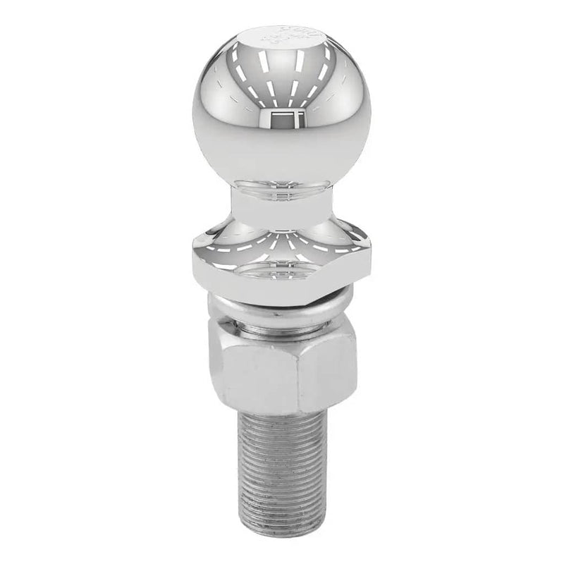 Load image into Gallery viewer, CURT 1-7/8" Trailer Ball (1" x 3" Shank, 3,500 lb, Chrome)
