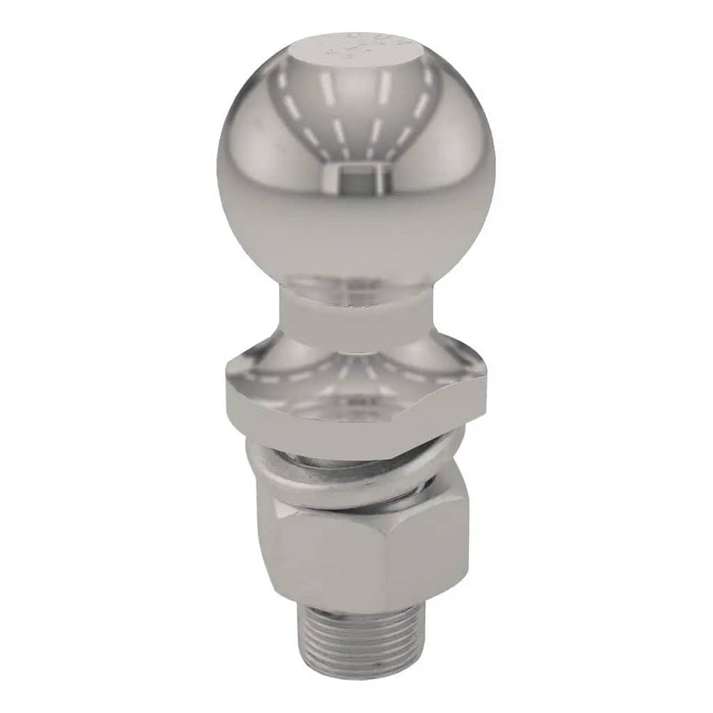 Load image into Gallery viewer, CURT 2" Trailer Ball (1" x 2-1/8" Shank, 6,000 lb, Stainless)
