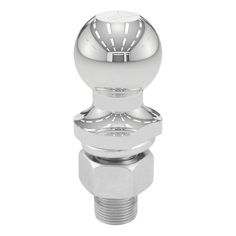 Load image into Gallery viewer, CURT 1-7/8" Trailer Ball (1" x 2-1/8" Shank, 3,500 lb, Chrome, Packaged)
