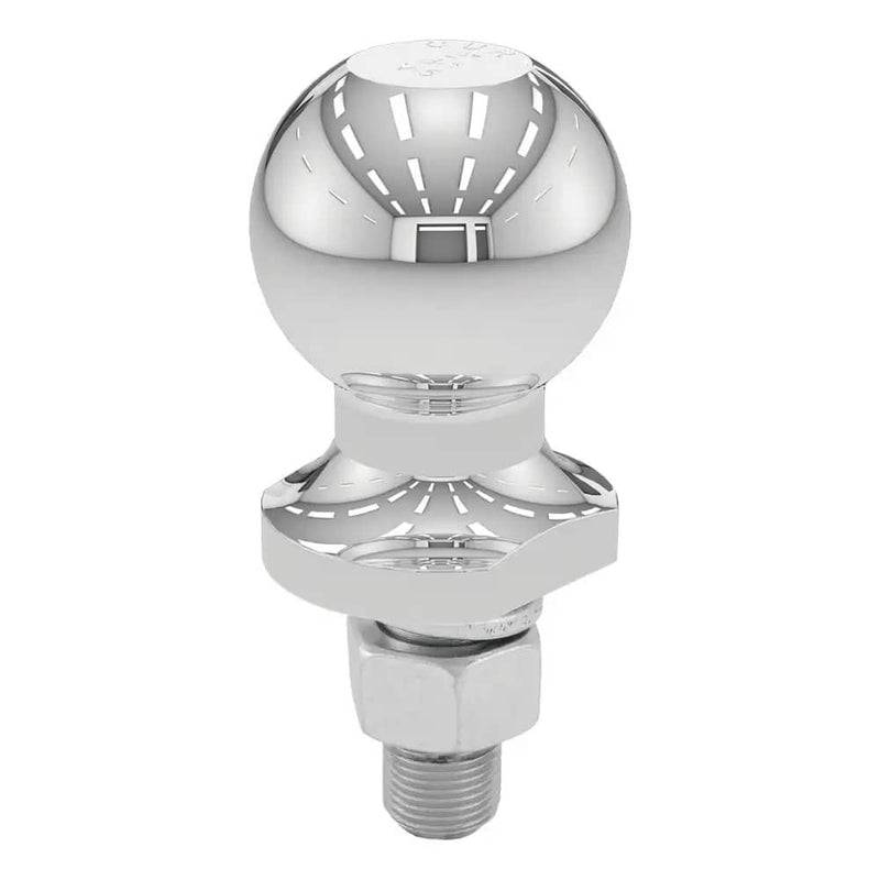 Load image into Gallery viewer, CURT 2" ATV Tow Ball - Lawn Tractor Hitch Ball (2,000 lb, Chrome)
