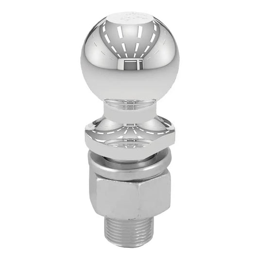 CURT 2-5/16" Trailer Ball (1-1/4" x 2-5/8" Shank, 15,000 lb, Chrome, Packaged)