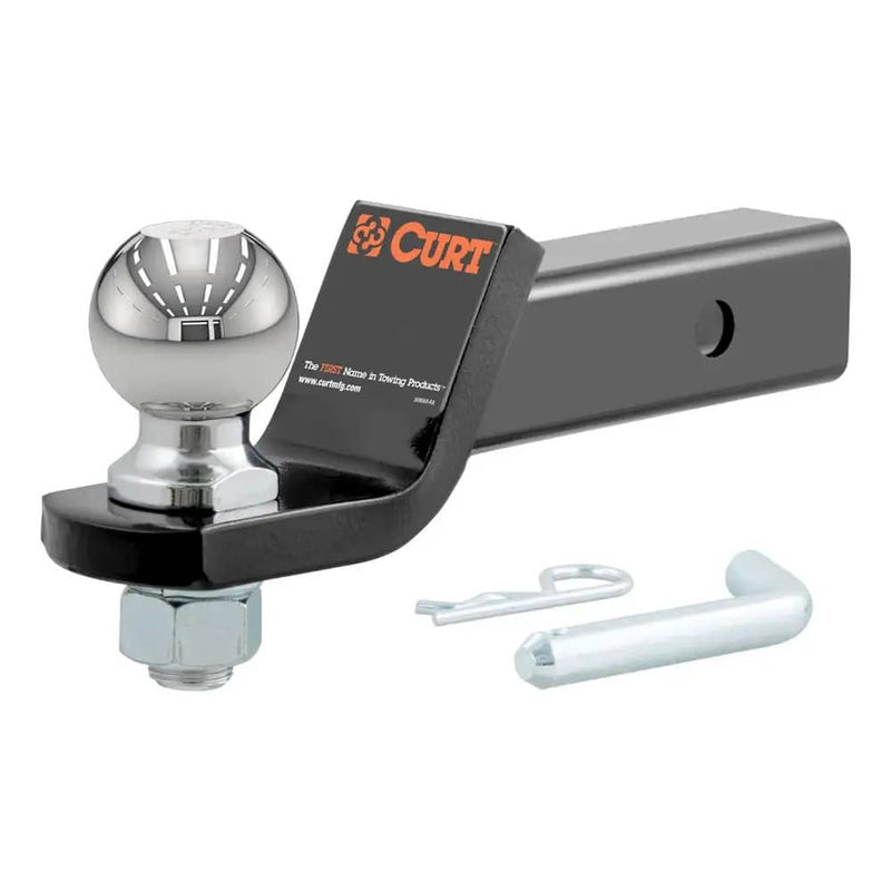 Load image into Gallery viewer, CURT Loaded Ball Mount with 2-5/16" Ball (2" Shank, 7,500 lb, 2" Drop)
