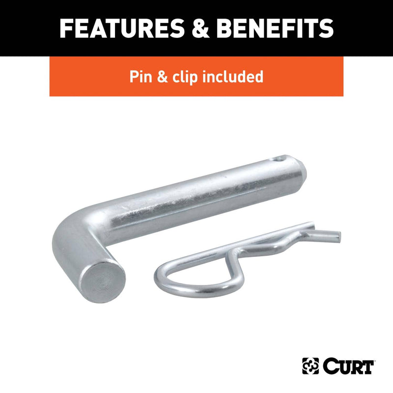 Load image into Gallery viewer, CURT Loaded Ball Mount with 2-5/16" Ball (2" Shank, 7,500 lb, 6" Drop)
