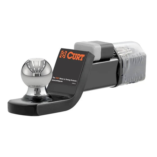 CURT Towing Starter Kit with 2" Ball (2" Shank, 7,500 lb, 2" Drop, Part 45141)