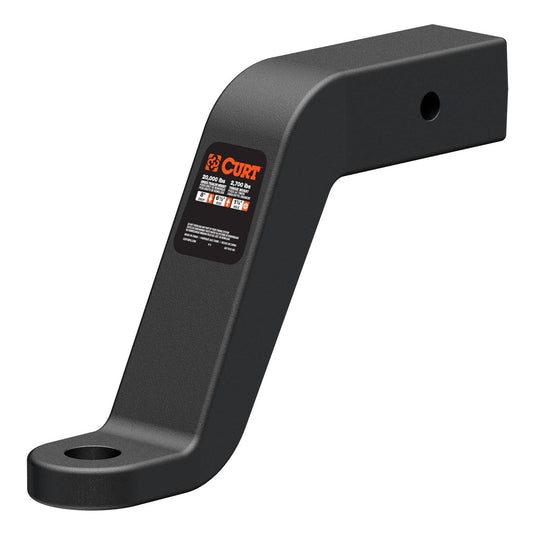 CURT Commercial Duty Forged Ball Mount (2-1/2" Shank, 20,000 lb, 8" Drop)